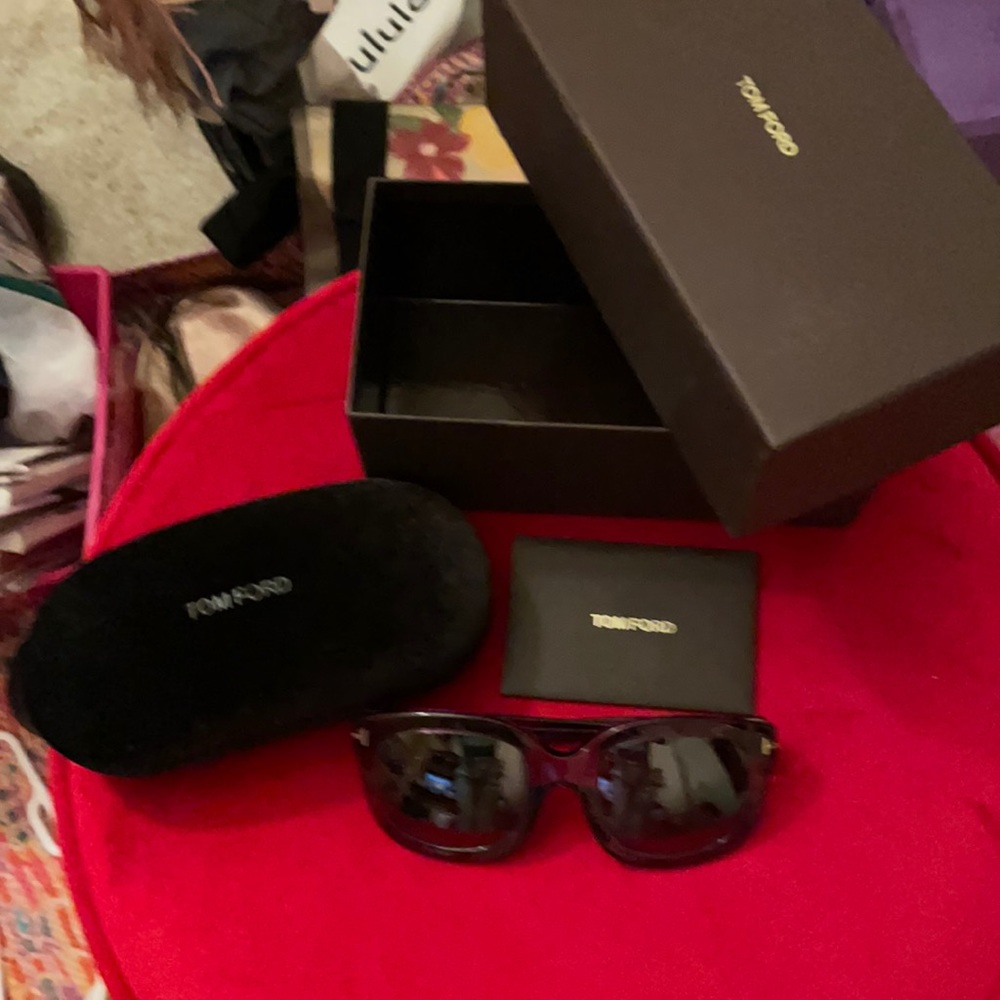 Tom Ford purple Christophs sunglasses